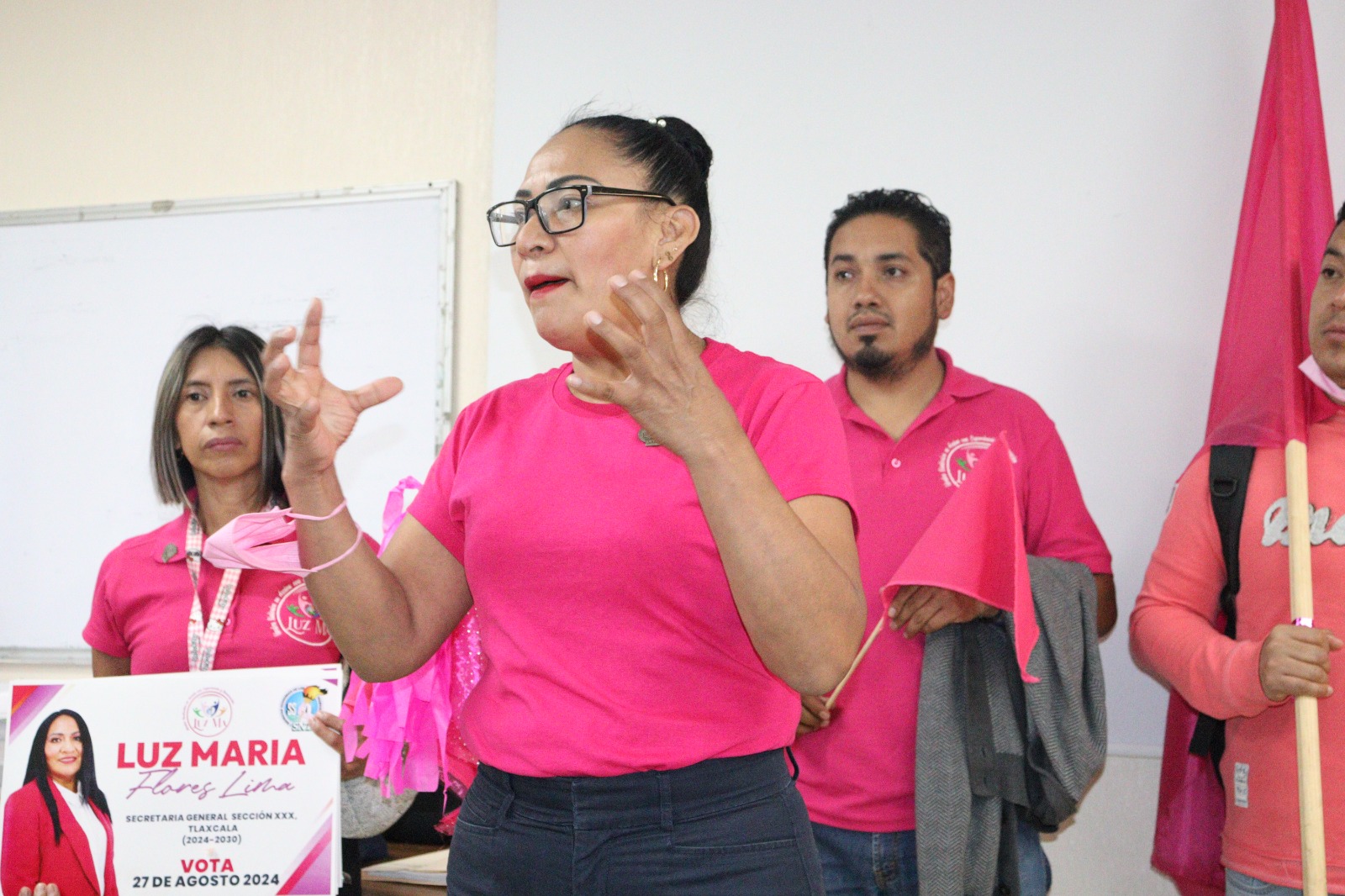 Integra Luz María Flores nutrida agenda de trabajo y propuestas a impulsar desde la Secretaría General del SNTSS